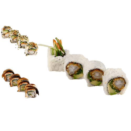 Tempura ebi roll 4 stuks