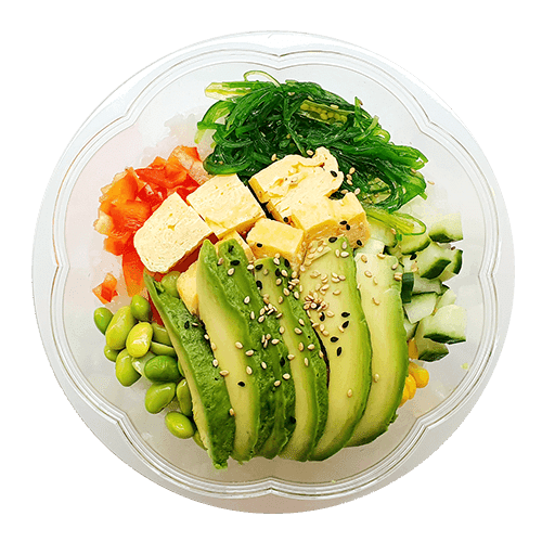 Veggie poke bowl