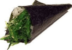 Wakame temaki