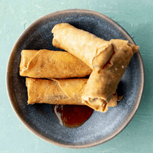 Crispy duck springroll