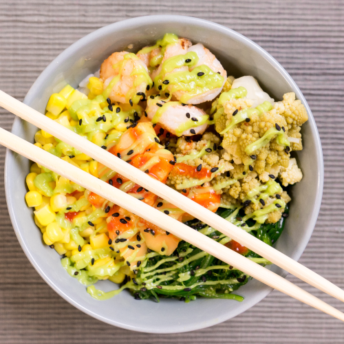 Rockstar shrimp menu