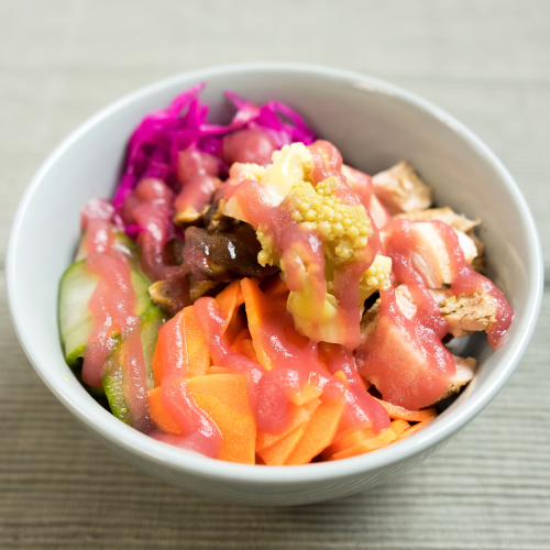 Five spices chicken bowl