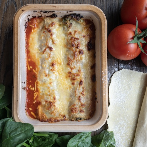 Cannelloni spinazie en ricotta