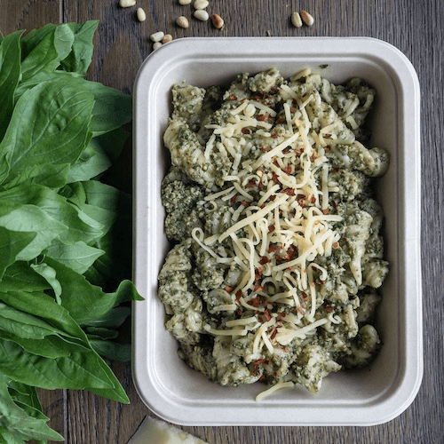Fusilli pesto basilico