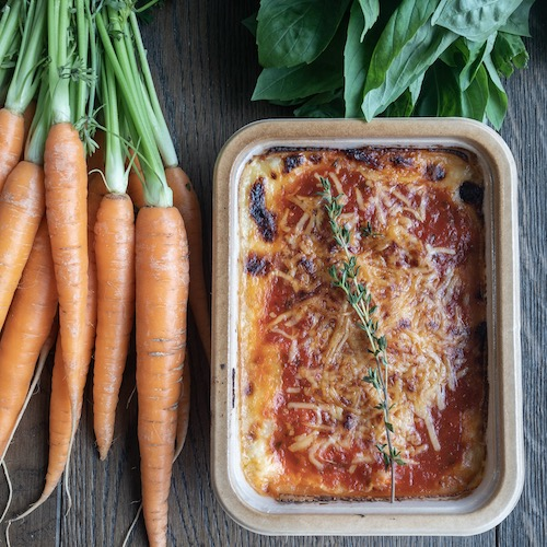 Lasagna vegetariana
