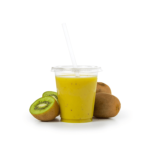 Kiwi en sinaasappel