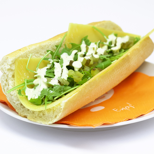 Cheese and pickles