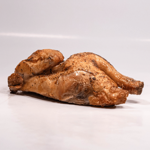 Roasted half chicken