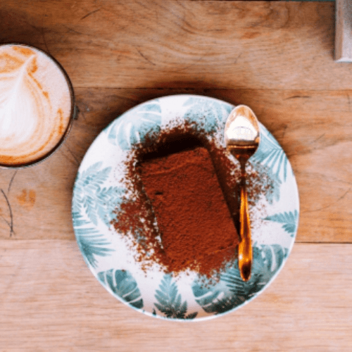 Chocolate-date brownie