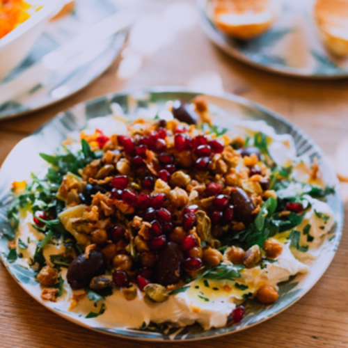 Libanese salad bowl