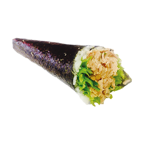 Tuna salad handroll