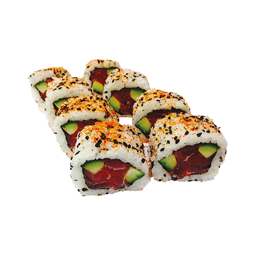 Spicy maguro roll 8 pieces