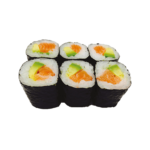 Sake avocado maki
