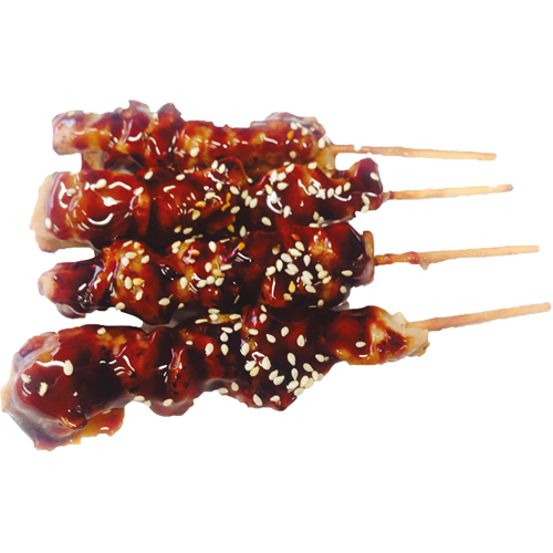 Kipsaté yakitori (4 pieces)