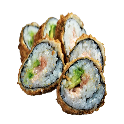 Fried salmon