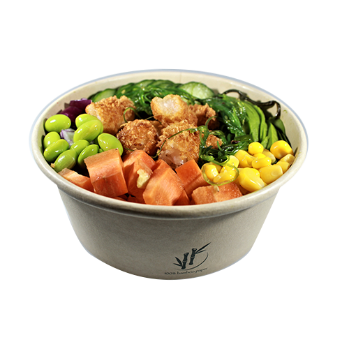 Garnaal poke bowl