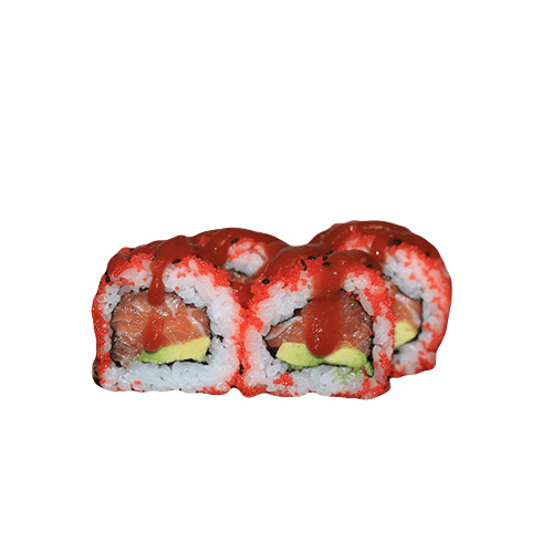 Spicy zalm roll