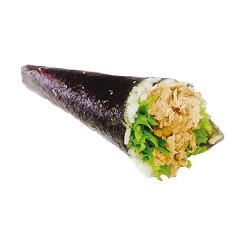 Tuna salad handroll