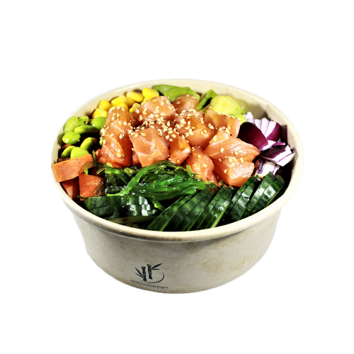 Salmon poke bowl
