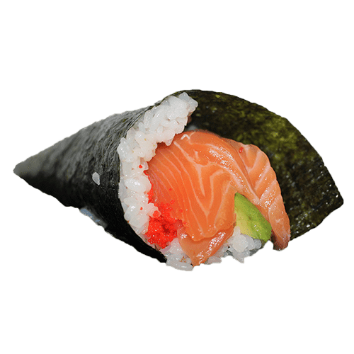 Sake handroll