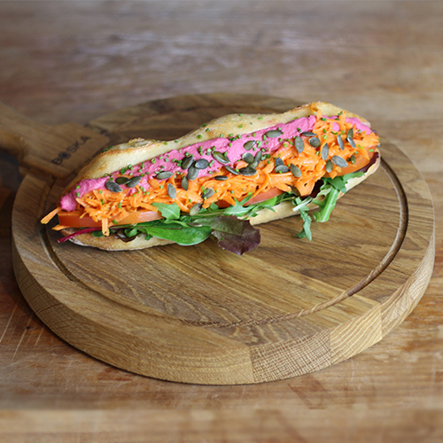 Hummus & Veggies Sandwich