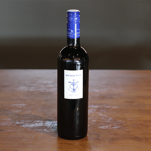 Red wine Isle Saint Pierre