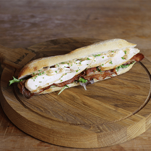 Roast Chicken & Bacon Sandwich