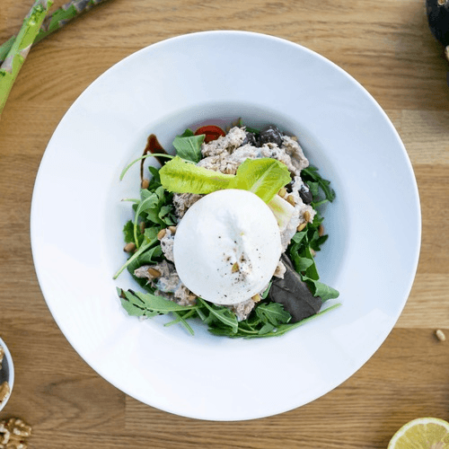 Insalata di tonno e burrata
