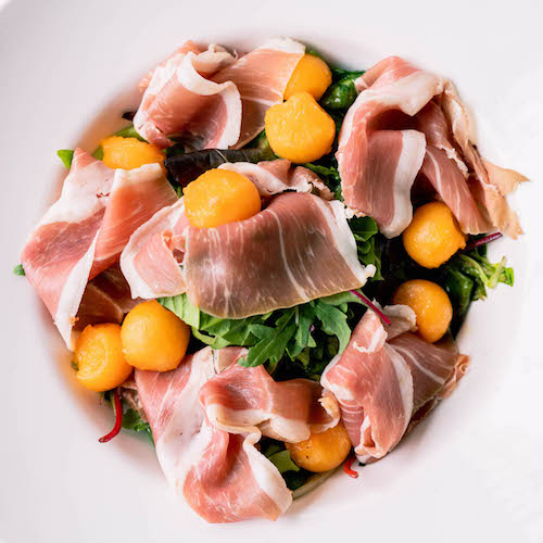 Insalata prosciutto e melone