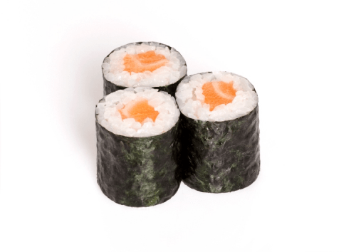 Mini salmon maki, 3 pieces
