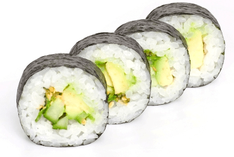 Medium maki goa vegi, 4 pieces