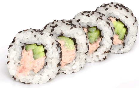 Inside out maki tuna salad, 4 pieces