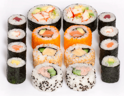 Maki menu royale with free coke