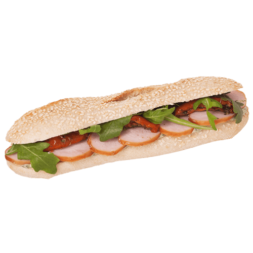 AH fresh chicken pesto sandwich