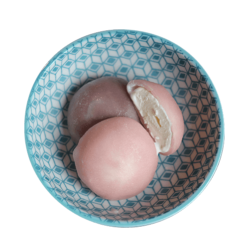 Sakura & Blueberry Mochi
