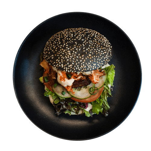 Kimchi burger