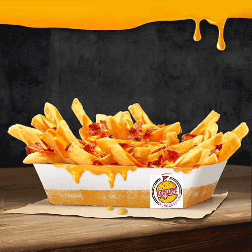 Friet cheesy-bacon
