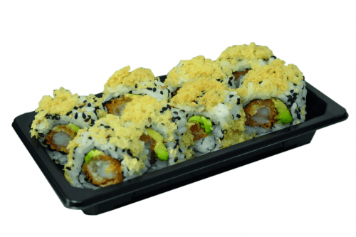 Crispy fried ebi roll