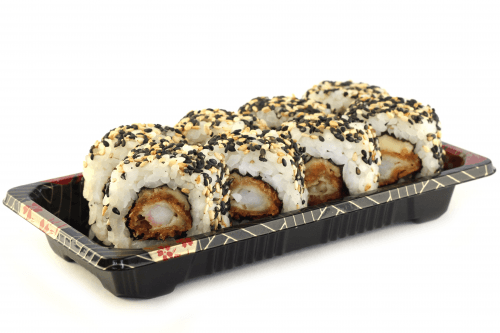 Fried ebi roll