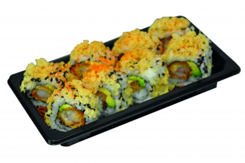 Spicy crispy fried ebi roll