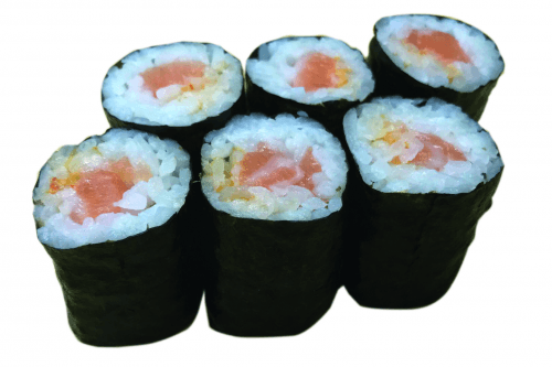 Spicy sake maki