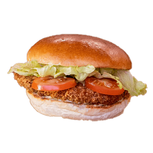 Crispy chicken burger