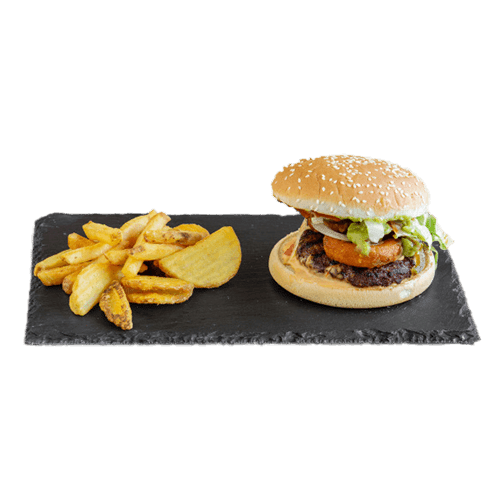 The Mexican burger menu