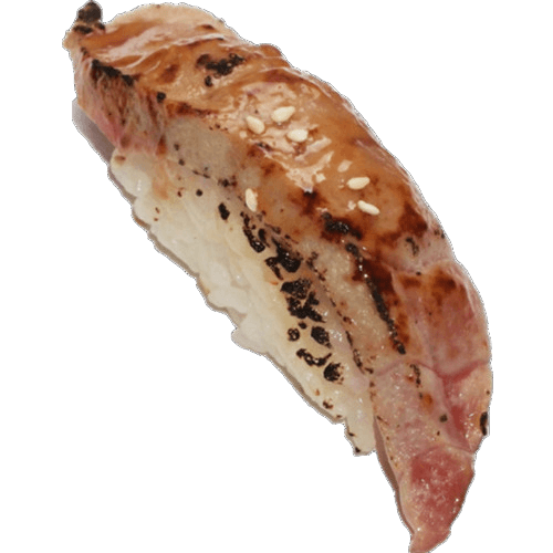 Aburi maguro nigiri