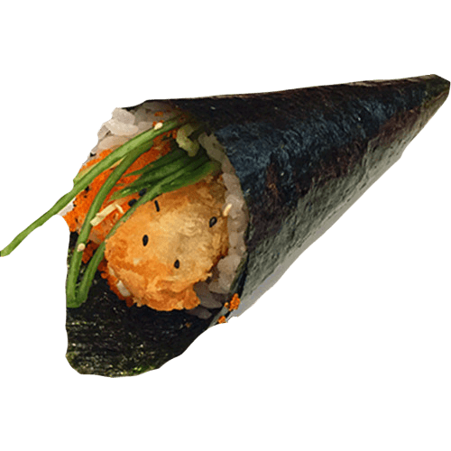 Ebi furai handroll