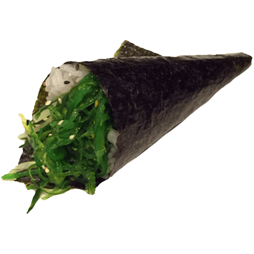 Chuka wakame handroll
