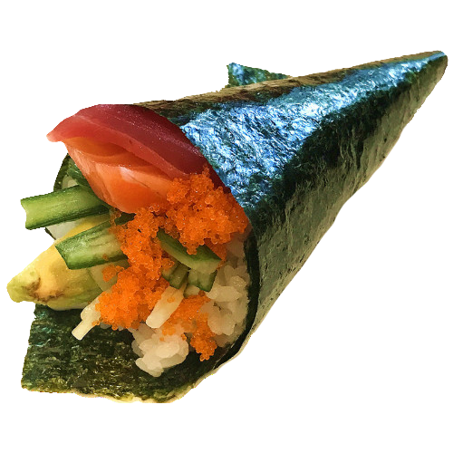 Rainbow handroll