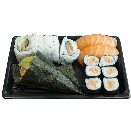 Salmon box thirteen pieces