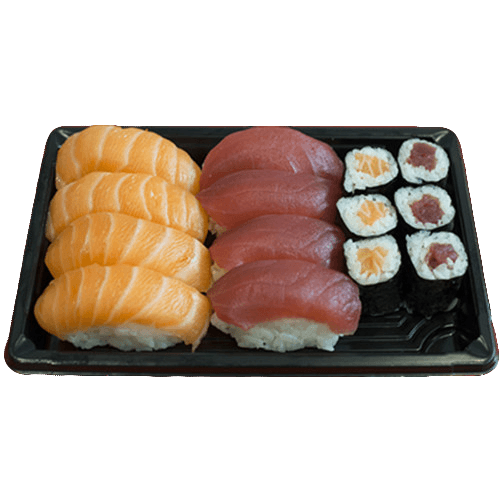 Salmon tuna box fourteen pieces