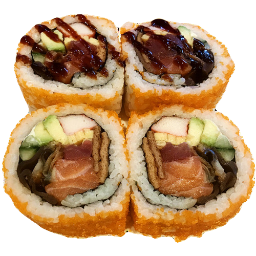 Four pieces of Ai Asian special roll